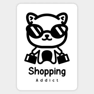 Shopping Addict Sticker